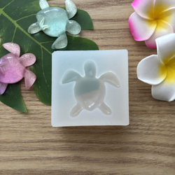 受注生産】シリコンモールド ホヌ ウミガメ 海亀 UVレジン エポキシ