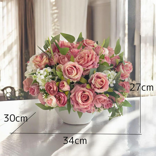 エレガントローズアレンジメント＊薔薇が咲き誇るフラワーギフト