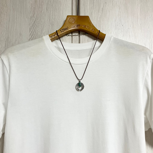 ヴィンテージコイン　ナジャ　シルバー　ネックレス　#インディアンジュエリー アメリカ産 ターコイズ ヴィンテージコイン ナジャ シルバー