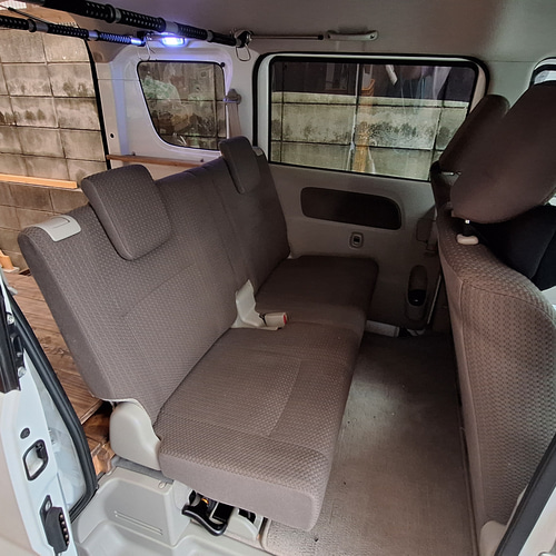 エブリイバン DA17V 車中泊 フルフラットベッドキット（受注製作品