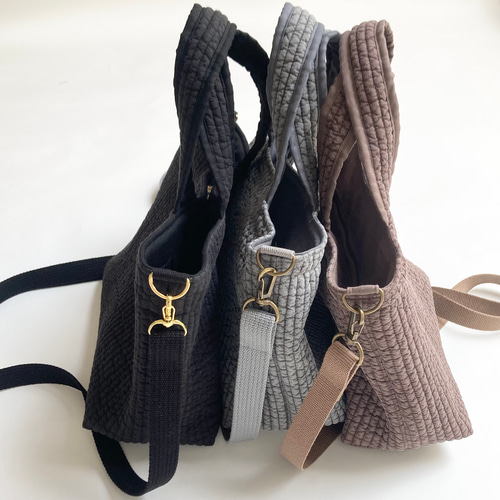 受注制作】ヌビバッグ Mサイズ 無地デザイン トートバッグ ショルダー