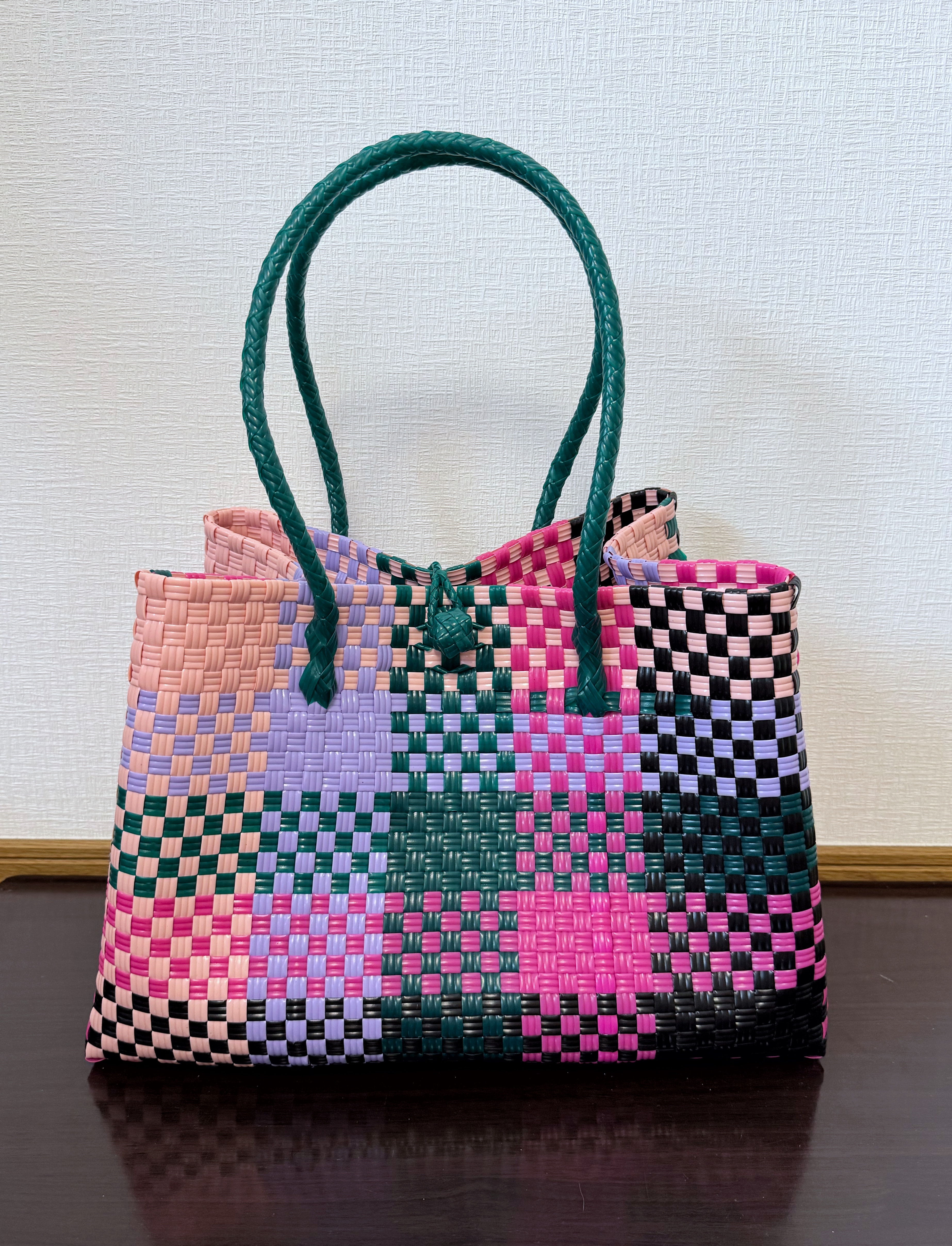 まるごと洗えるバッグ　プラカゴ　メルカド　大容量　トートバッグ　パサールバッグ　XLサイズ