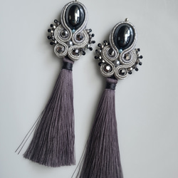 ソウタシエ フラメンコ アクセサリー セット グリーン ピアス