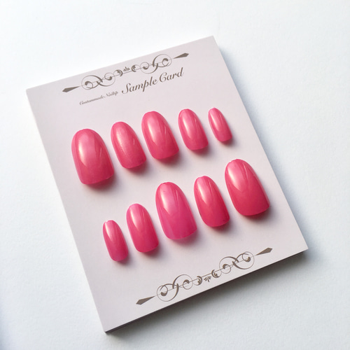 ネイルチップ台紙　　24枚 (はがきサイズ12枚)　　★No.405 ネイルチップ台紙 24枚 (はがきサイズ12枚) ☆No.405 - メルカリ