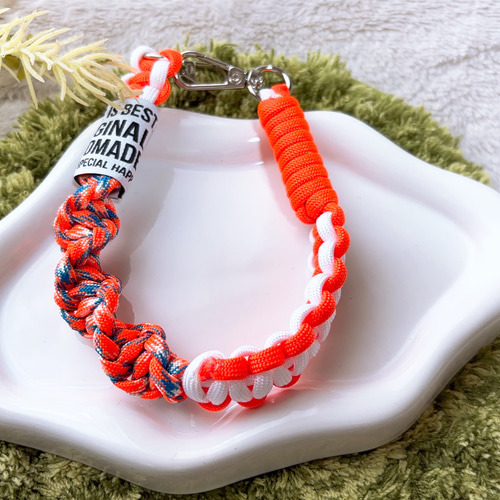 パラコード✶スマホストラップ✶ショート手首用✶ハンドストラップ