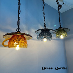 ステンドグラス ミニハウスオブジェ（ロングタイプ) その他インテリア