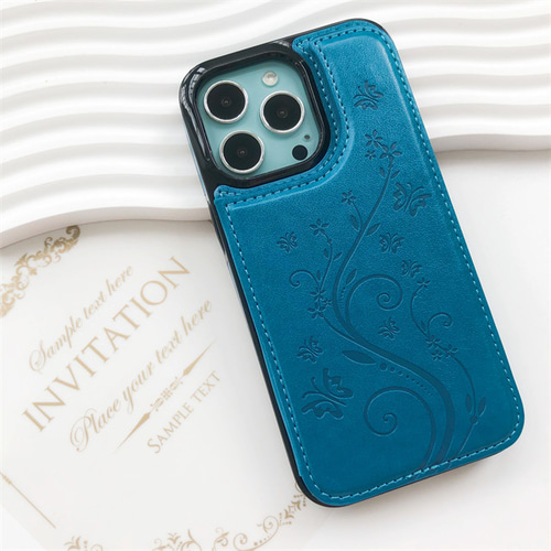 iPhone16e/iPhone16Pro カード収納可能 スタンド機能 iPhoneケース