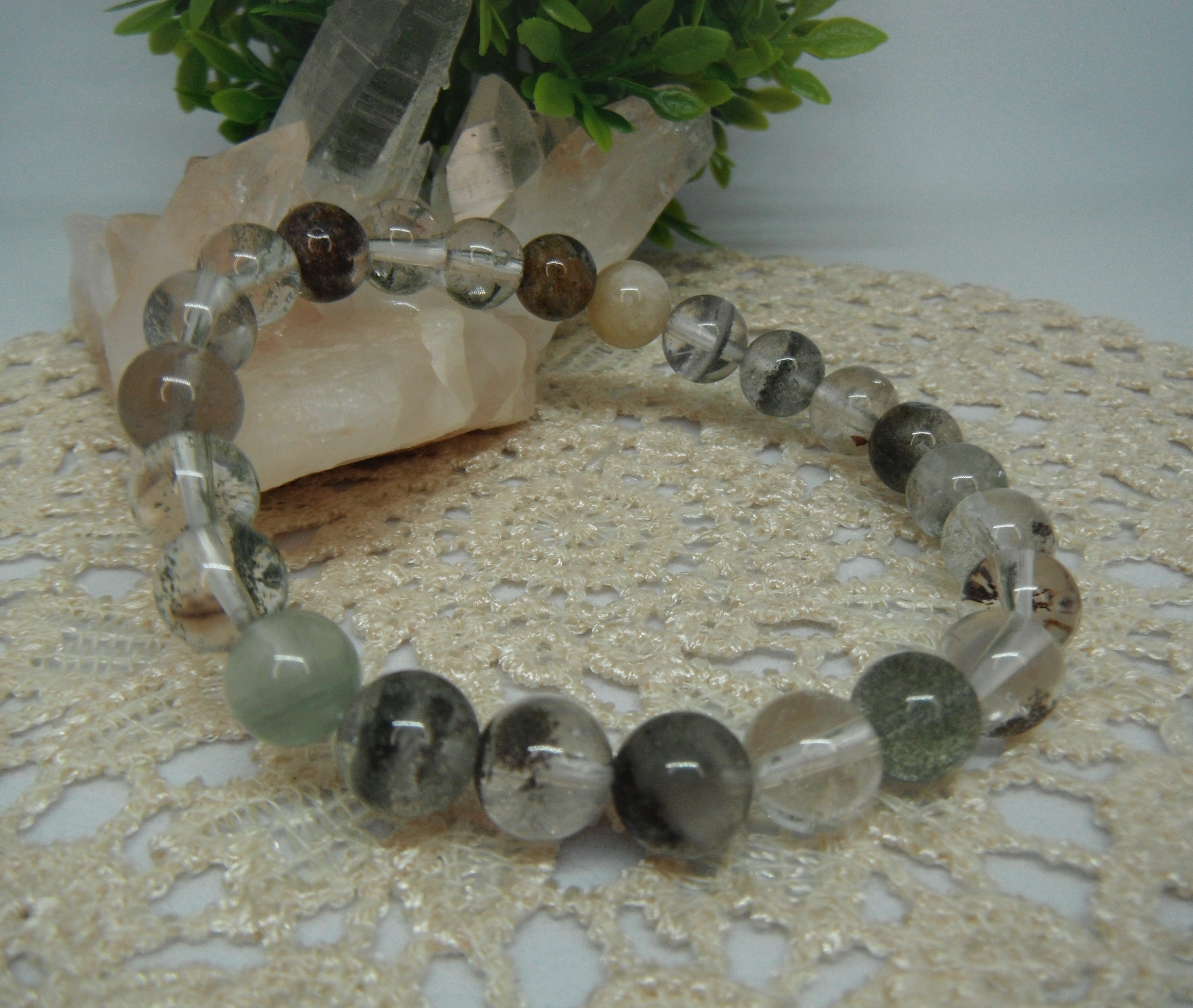 ～大地への接続～　ガーデンクォーツブレスレット　天然石ブレスレット　ブレスレット　ストーンブレスレット 7,426円