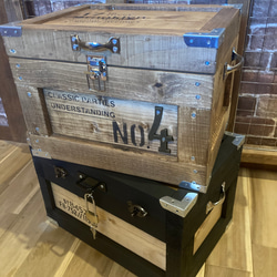 NEWデザインで新登場‼️男前ヴィンテージ風コンテナBOX