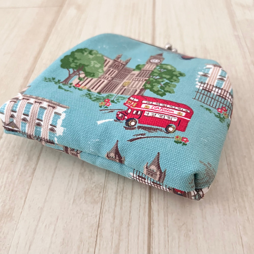 キャスキッドソン ロンドンシーン がま口財布 小銭入れ・コインケース