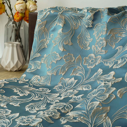 長さ1m ジャガード生地 3色 花柄 浮彫 綺麗 上品 布 きじ 色織 手芸