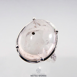 水入り水晶 リング / Enhydro Quartz Ring 3 6枚目の画像