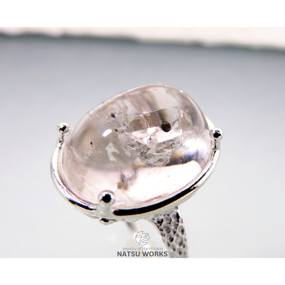 水入り水晶 リング / Enhydro Quartz Ring 3 3枚目の画像