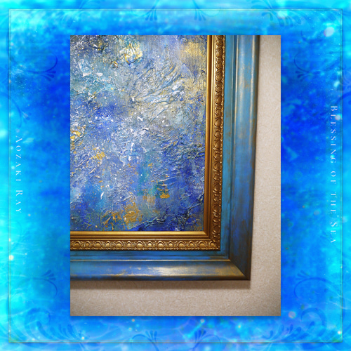 【F6号】2000Hz、真夏の夢 油絵 原画 oil paintingブルー F6号】2000Hz、真夏の夢 油絵 原画 oil paintingブルー - メルカリ