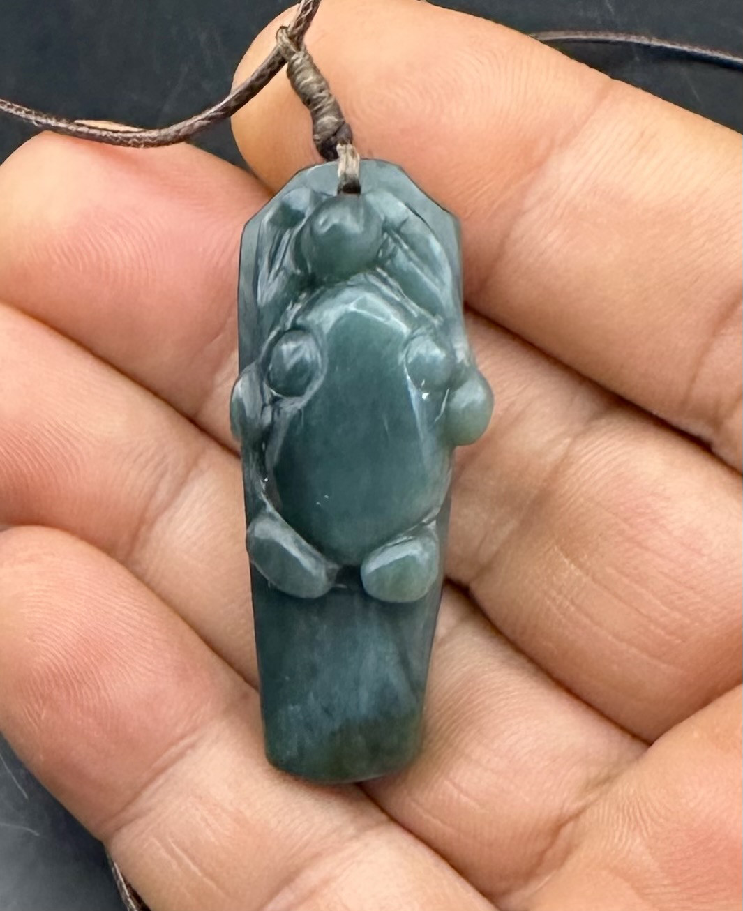 2025.6.22涼風カエル　糸魚川産最上級青玉