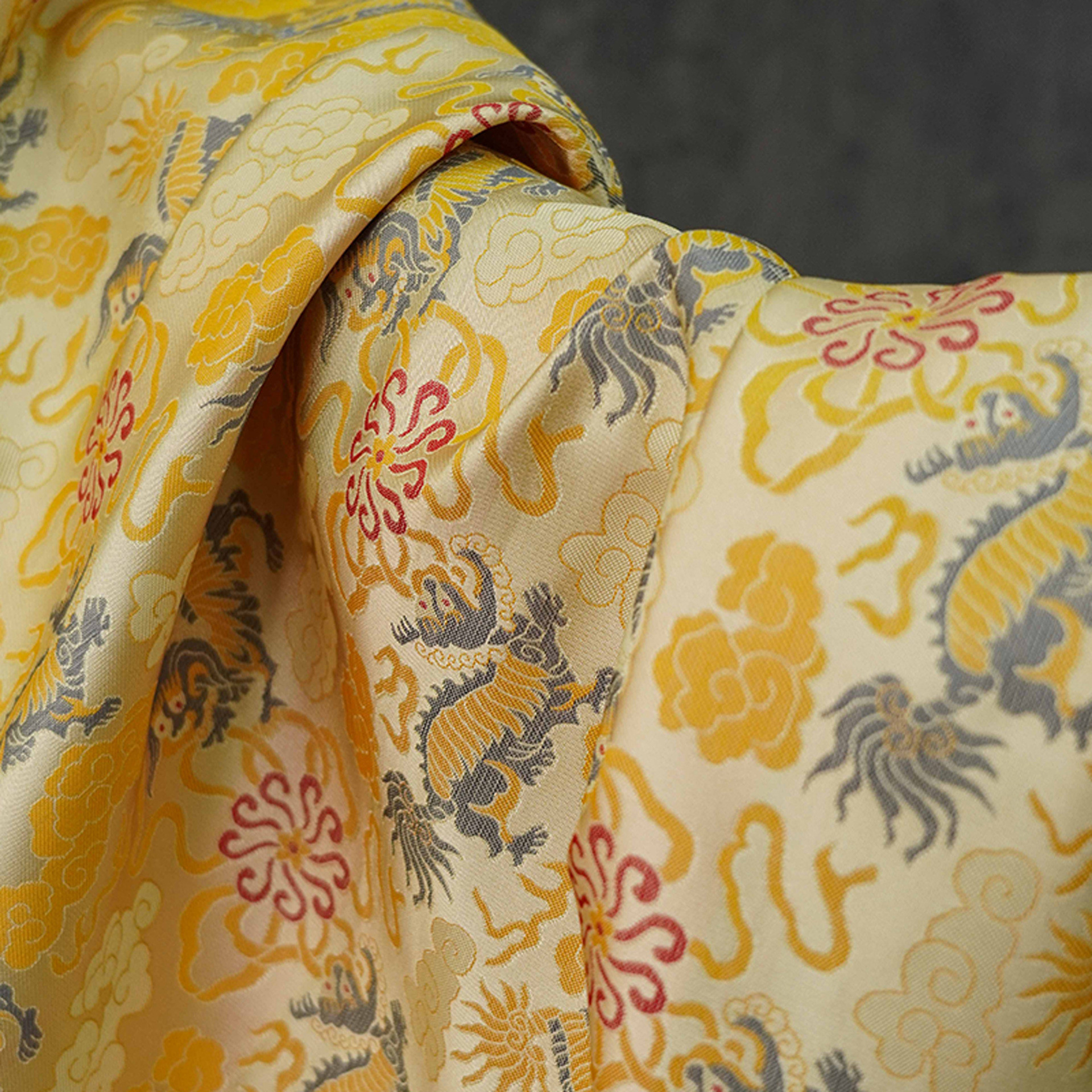 全通柄 袋帯/2枚 ジャガード生地 仕立て品