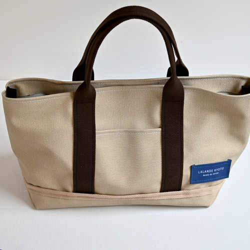 ブラウン パーフォレーテッドトートバッグ Horsehide Leather Tote Bag LOT1609 BROWN | dapper's