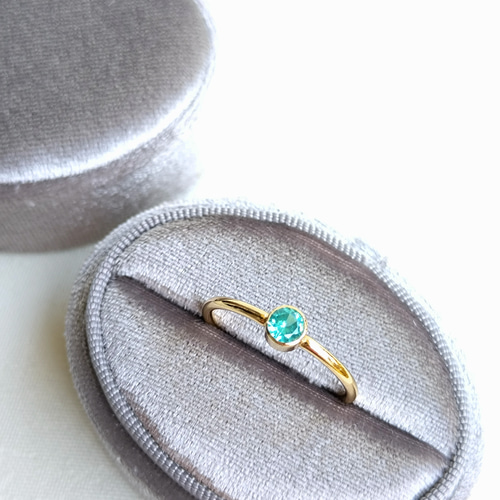 14Kgf 奇跡の輝き 天然トルマリン粉末混 人工パライバトルマリン