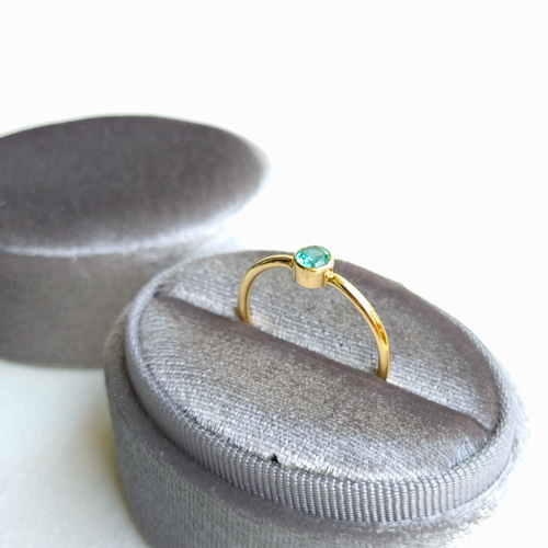 14Kgf 奇跡の輝き 天然トルマリン粉末混 人工パライバトルマリン