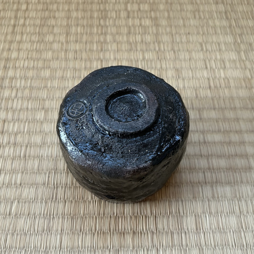 茶道具⭐️楽茶碗⭐️黒楽⭐️蔵保管
