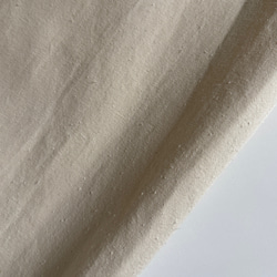 [新素材] 丈調整　コットンシルクアウトポケットワイドパンツ　S・ML・2L・3L(キナリ) 9枚目の画像