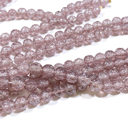 ローズバッド 5㎜ 24個 チェコビーズ 1枚目の画像