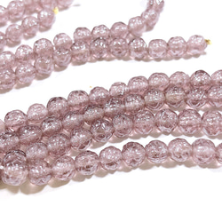 ローズバッド 5㎜ 24個 チェコビーズ 2枚目の画像