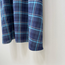 Creema限定夏の福袋 チェックの半袖ワンピース＋アンダードレスパンツ。単品購入より2,000円割引【受注製作】送料込 10枚目の画像