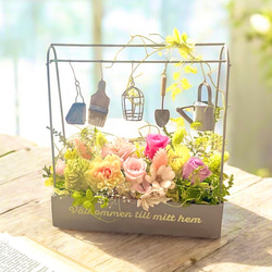 送料無料】フラワーランタン（調光タイプWYL）ベランピングにも