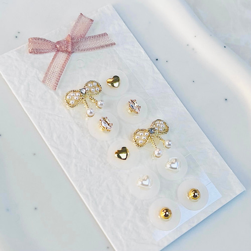 耳つぼジュエリー 耳ツボジュエリー ハンドメイド 耳つぼ