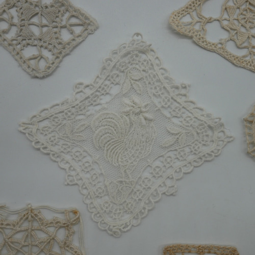 フランスアンティークミニモチーフレースセットC レース cherir 通販