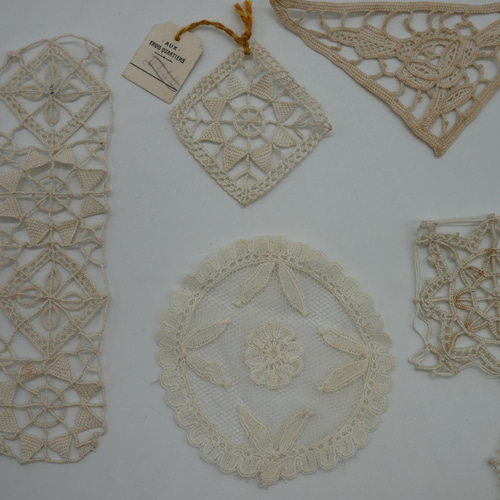 フランスアンティークミニモチーフレースセットB レース cherir 通販