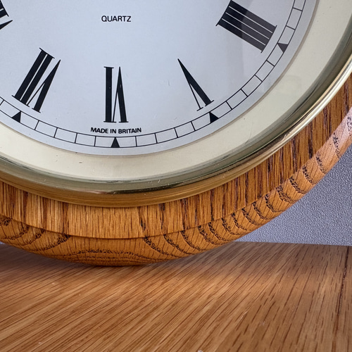 英国の古い掛け時計 England 時計 昭和レトロ アンティーク