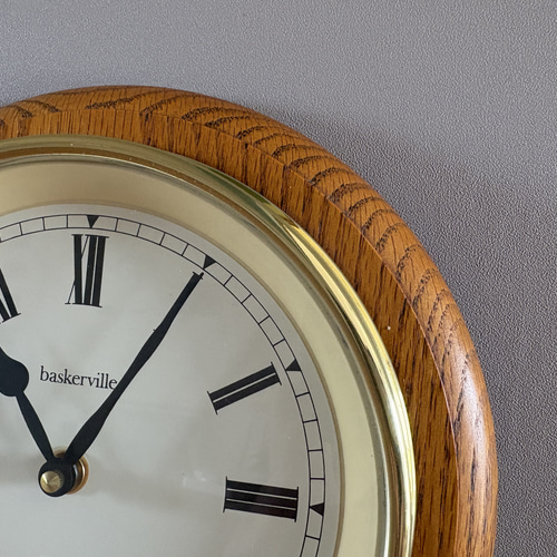 英国の古い掛け時計 England 時計 昭和レトロ アンティーク