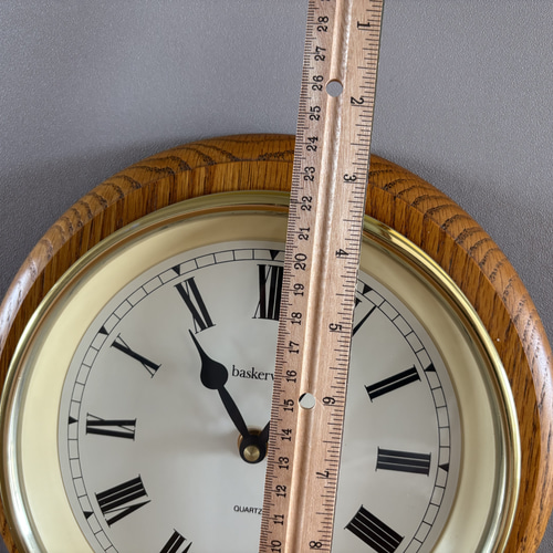 英国の古い掛け時計 England 時計 昭和レトロ アンティーク