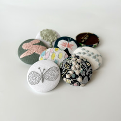 ブローチ ♡ ミナペルホネン お好み2個セット ブローチ cotton_cherry