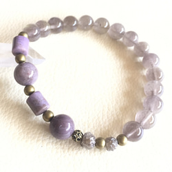 魂の課題・今生の使命に目覚める✴︎物事の真理・本質✴︎アイデンティティの再確認✴︎スギライト・パープルリビアングラス 13枚目の画像