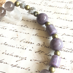 魂の課題・今生の使命に目覚める✴︎物事の真理・本質✴︎アイデンティティの再確認✴︎スギライト・パープルリビアングラス 6枚目の画像