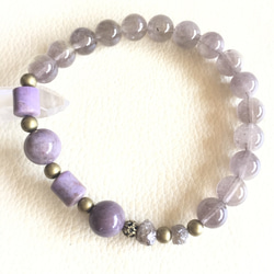 魂の課題・今生の使命に目覚める✴︎物事の真理・本質✴︎アイデンティティの再確認✴︎スギライト・パープルリビアングラス 12枚目の画像