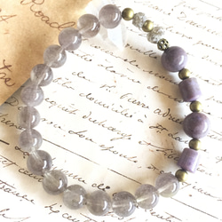 魂の課題・今生の使命に目覚める✴︎物事の真理・本質✴︎アイデンティティの再確認✴︎スギライト・パープルリビアングラス 1枚目の画像