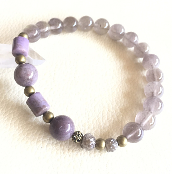 魂の課題・今生の使命に目覚める✴︎物事の真理・本質✴︎アイデンティティの再確認✴︎スギライト・パープルリビアングラス 17枚目の画像