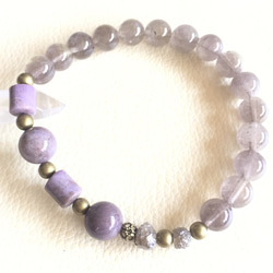 魂の課題・今生の使命に目覚める✴︎物事の真理・本質✴︎アイデンティティの再確認✴︎スギライト・パープルリビアングラス 18枚目の画像