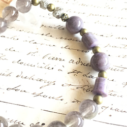 魂の課題・今生の使命に目覚める✴︎物事の真理・本質✴︎アイデンティティの再確認✴︎スギライト・パープルリビアングラス 7枚目の画像