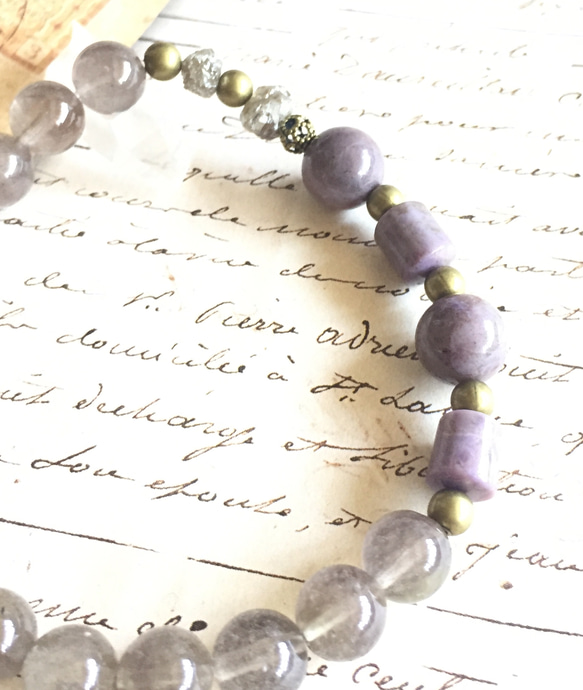 魂の課題・今生の使命に目覚める✴︎物事の真理・本質✴︎アイデンティティの再確認✴︎スギライト・パープルリビアングラス 7枚目の画像