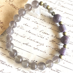 魂の課題・今生の使命に目覚める✴︎物事の真理・本質✴︎アイデンティティの再確認✴︎スギライト・パープルリビアングラス 2枚目の画像