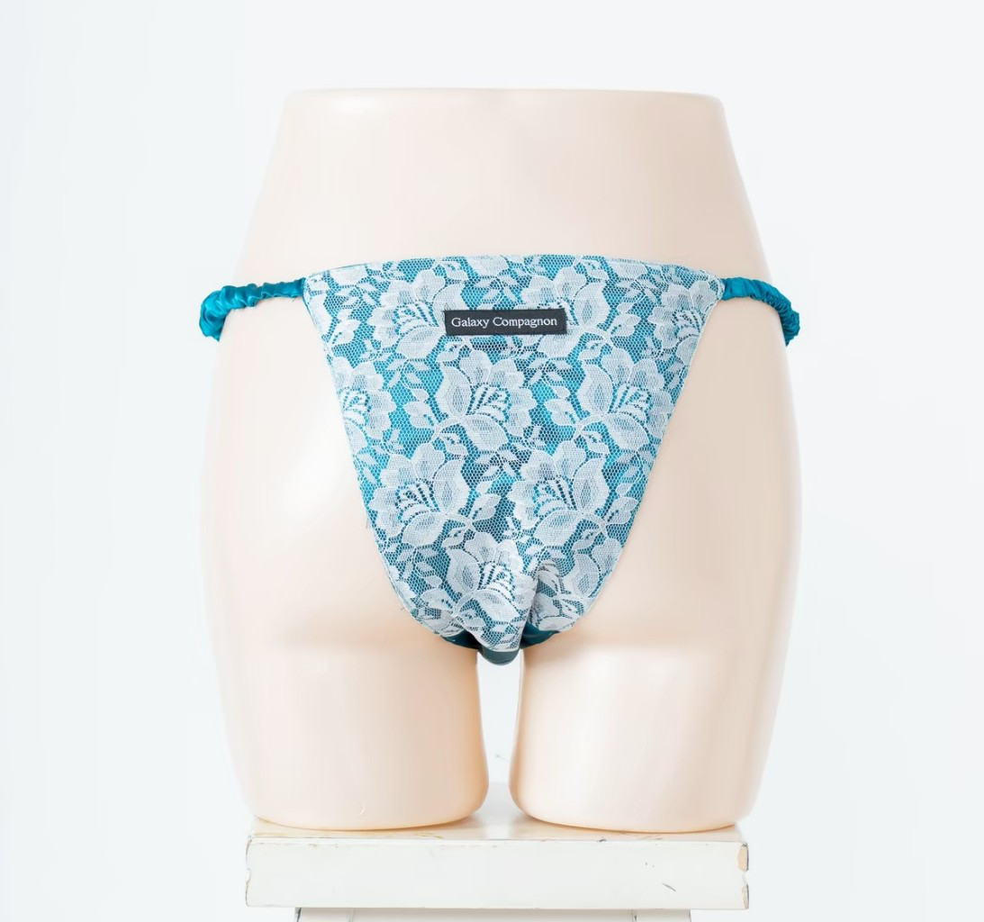 ～オールシルクのふんどしパンツ～blue