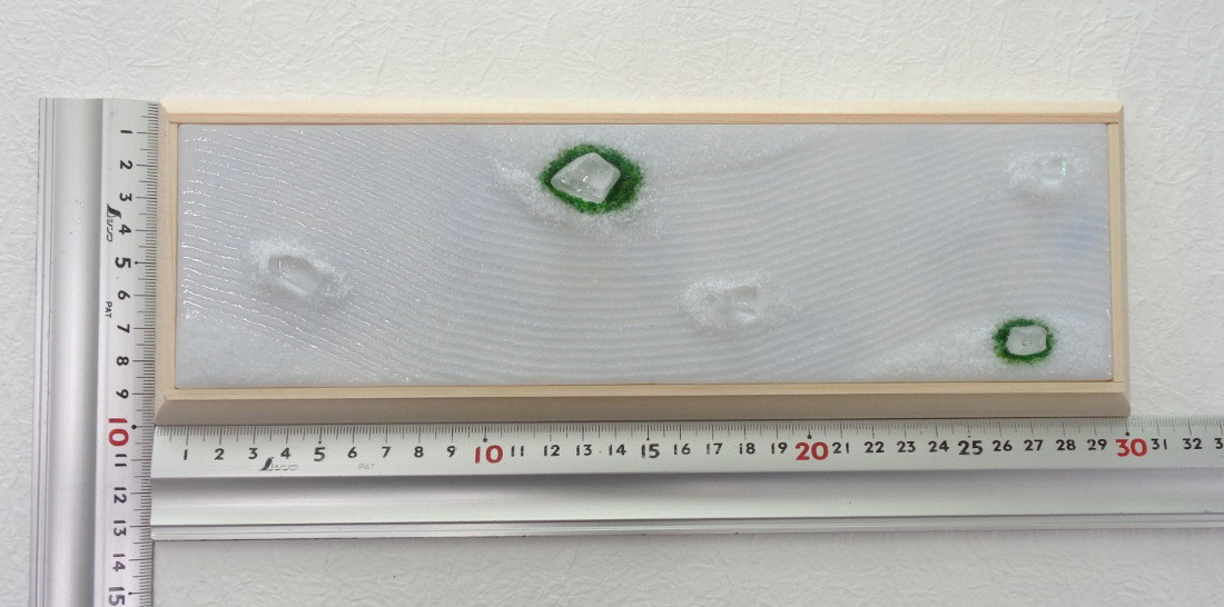 ガラスの石庭　京都石庭めぐり　フュージング　№２-１