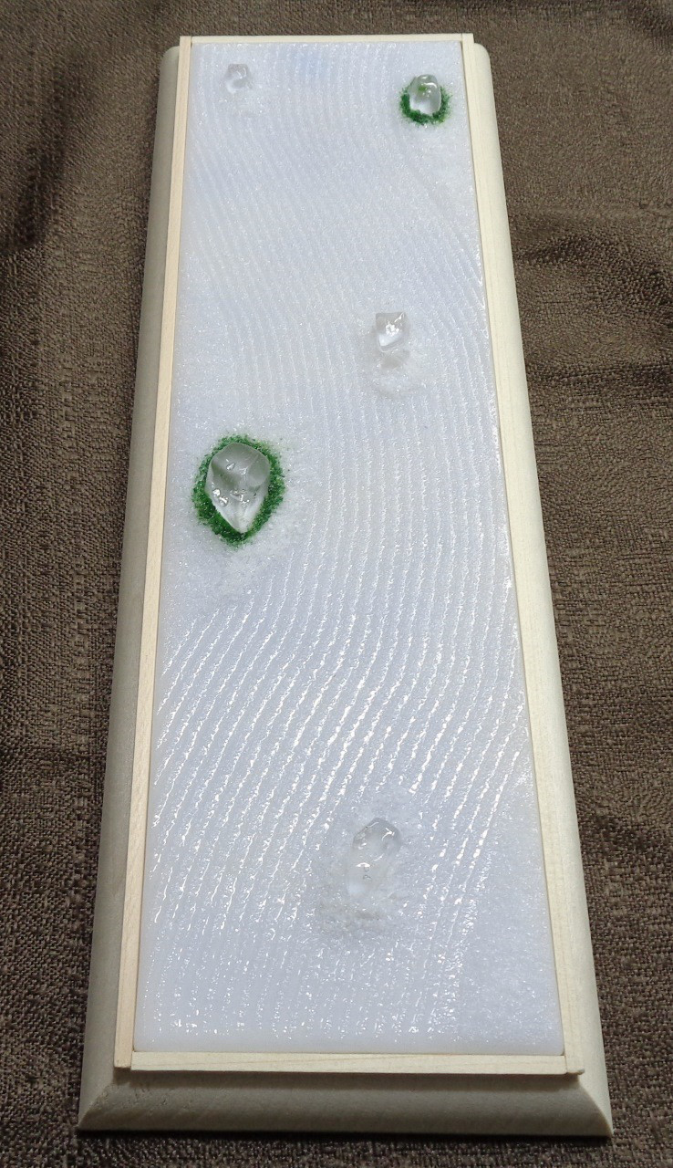 ガラスの石庭　京都石庭めぐり　フュージング　№２-１