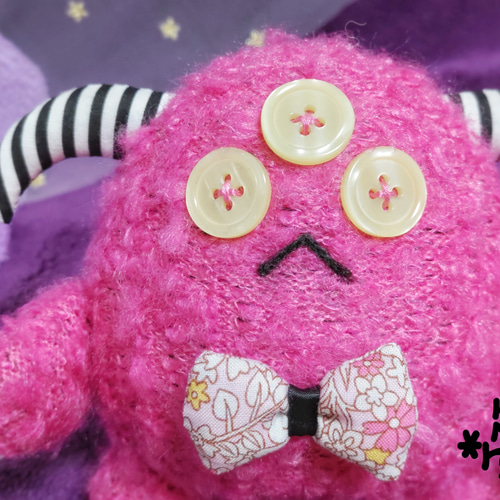 下がり角みつめちゃん＊ピンク ぬいぐるみ HANDMADE *ryan* 通販