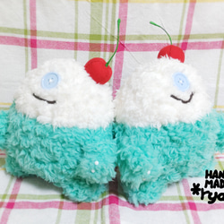 【ひとつ目のぬいぐるみ】 ちびモンスター＊一つ目ちゃん ぬいぐるみ HANDMADE *ryan* 通販